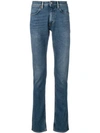 Acne Studios North Slim Fit Jeans In Blue