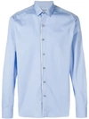 Lanvin Classic Plain Shirt In Blue