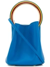 Marni Pannier Bucket Bag In Blue