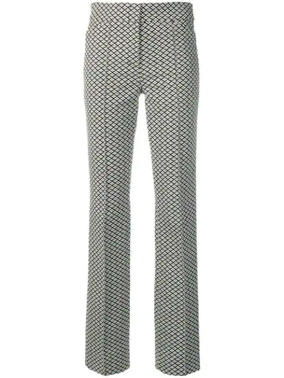 Dorothee Schumacher Micro-printed Trousers In Black
