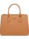 Prada Galleria Bag In Brown