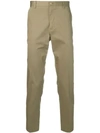 Dolce & Gabbana Side-stripe Trousers In Brown