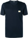 Dolce & Gabbana Logo Short-sleeve T-shirt In Black