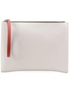 Marni Colour Block Pouch In Grey