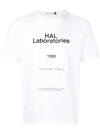 Undercover Printed T In White