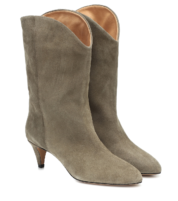 isabel marant cone heel boots