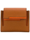 Tod's Accordian Cardholder In Brown