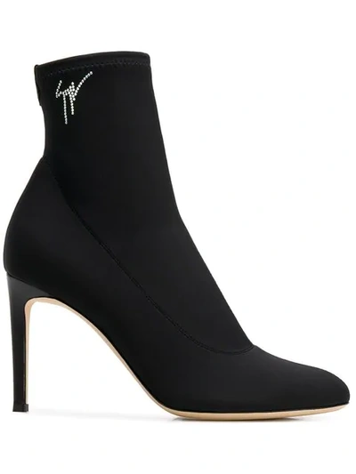 Giuseppe Zanotti Ankle Boots In Black