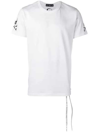 Mastermind Japan Mastermind World White Embroidered Logo T-shirt