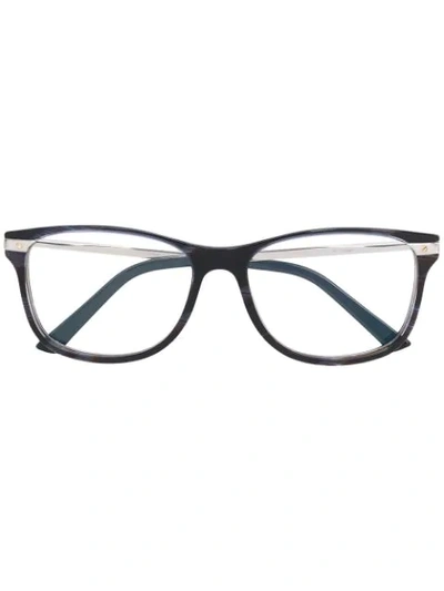 Cartier Santos De  Eyeglasses In Black