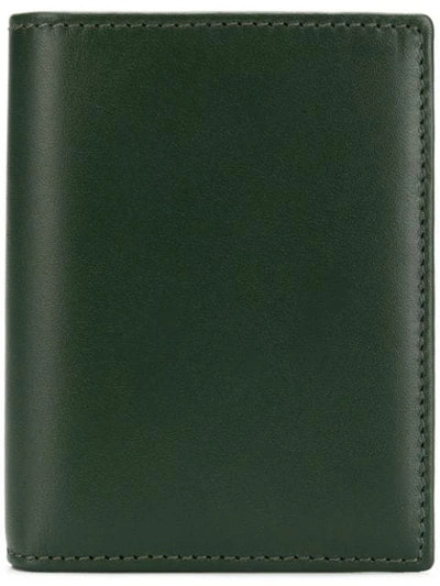 Comme Des Garçons Bifold Wallet In Green