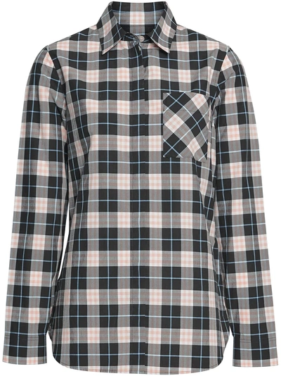 Burberry Check Cotton Shirt - Pink