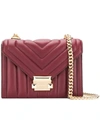 Michael Michael Kors Whitney Shoulder Bag In Purple