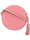 Michael Michael Kors Mercer Circle Shoulder Bag In Pink