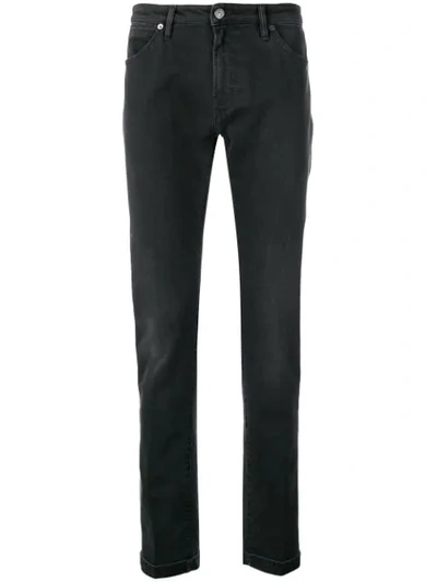 Pt05 Skinny Regular Jeans In Black