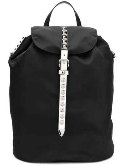 Prada New Vela Backpack In Black
