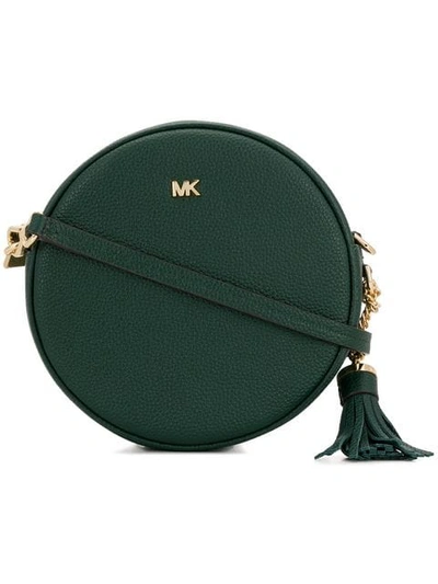 Michael Michael Kors Canteen Crossbody Bag In Green