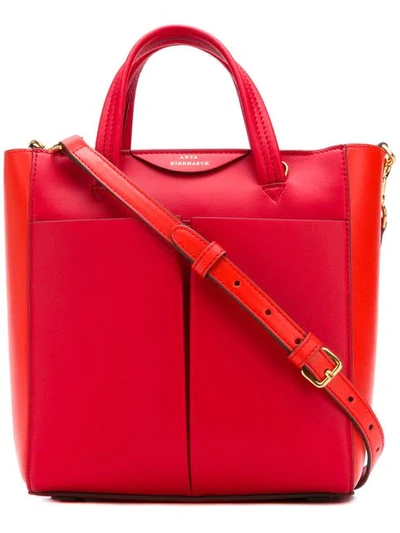 Anya Hindmarch Mini Nevis Cross In Red