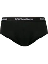 Dolce & Gabbana Underwear Logo Briefs - Black