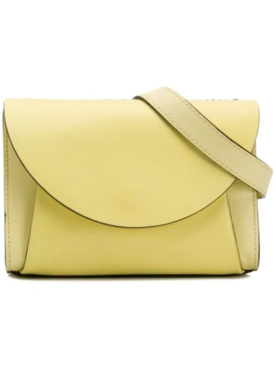 Marni Envelope Belt Bag In Yellow