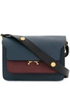 Marni Trunk Shoulder Bag Small In Blue