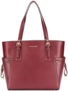 Michael Michael Kors Voyager Tote Bag In Red