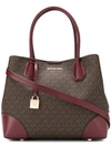 Michael Michael Kors Mercer Gallery Tote Bag In Red