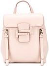 Tod's Classic Backpack In Pink
