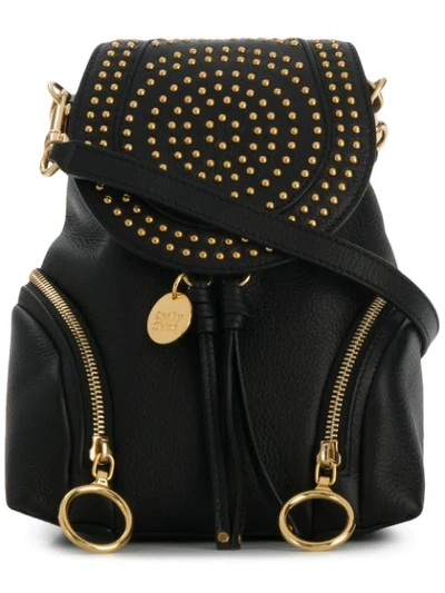 See By Chloé Small Olga Backpack In Black