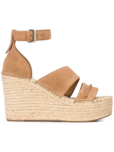 Dolce Vita Simi Wedge Sandals In Brown
