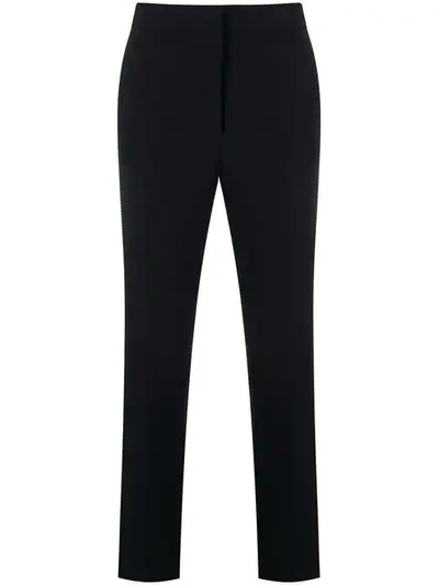 Victoria Victoria Beckham Cropped Trousers In Black