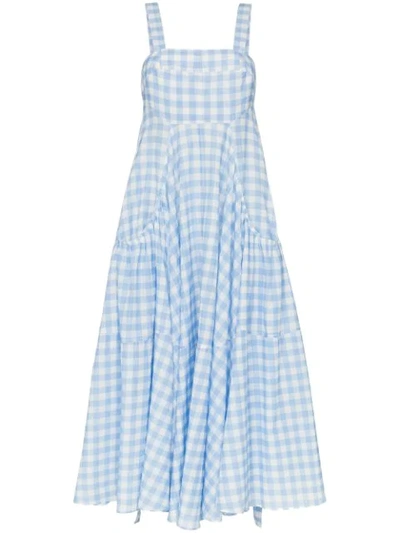 blue gingham apron dress Bluebell Gingham Apron