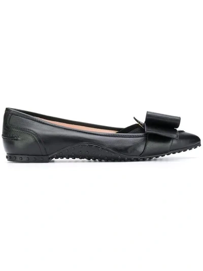 Tod's Allessandro Dell'acqua X  Pointed Embellished Pumps In B999 Nero