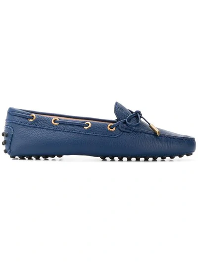 Tod's Gommino Loafers In Blue