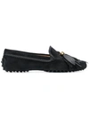 Tod's Mocassin Loafers In Black