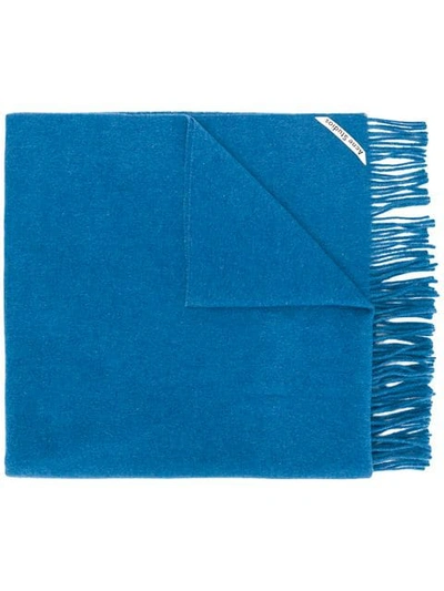 Acne Studios Canada New Scarf In Blue