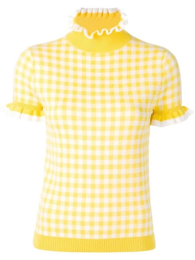 Shrimps Mary Knitted Top In Yellow