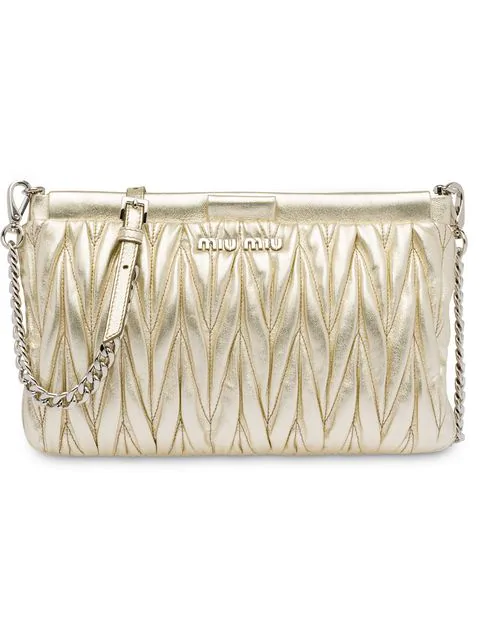 miu miu gold bag