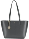 Dkny Logo Tote Bag - Grey