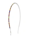 Miu Miu Crystal Hairband In Multicolour