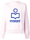 Isabel Marant Étoile Logo Print Sweatshirt - Pink