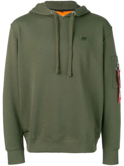 Alpha Industries Classic Hoodie In Green