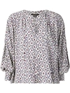 Isabel Marant Loose Fit Blouse In Blue