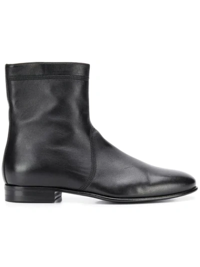 Carvil Dylan Ankle Boots In Black