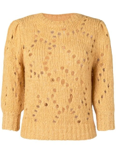 Isabel Marant Étoile Sinead Jumper In Yellow