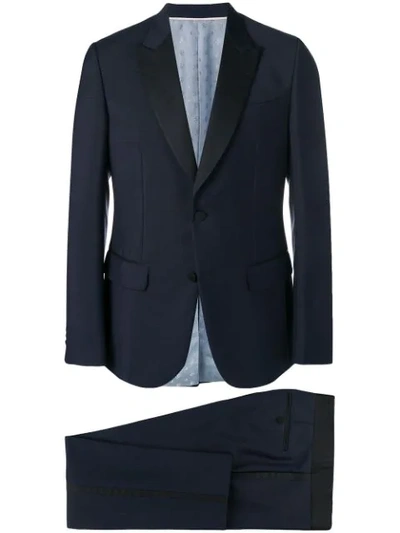 Gucci Two-piece Tuxedo In Blue