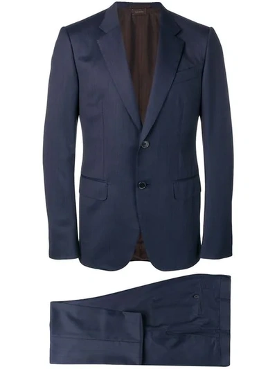 Ermenegildo Zegna Xxx Single Breasted Two-piece Suit - Blue