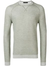 Ermenegildo Zegna Fine Knit Jumper In Green