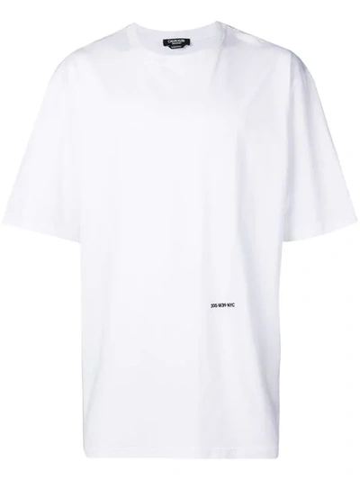 Calvin Klein 205w39nyc Loose Fit T-shirt In White