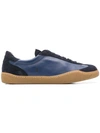 Acne Studios Lars Minimal Sneakers In Blue